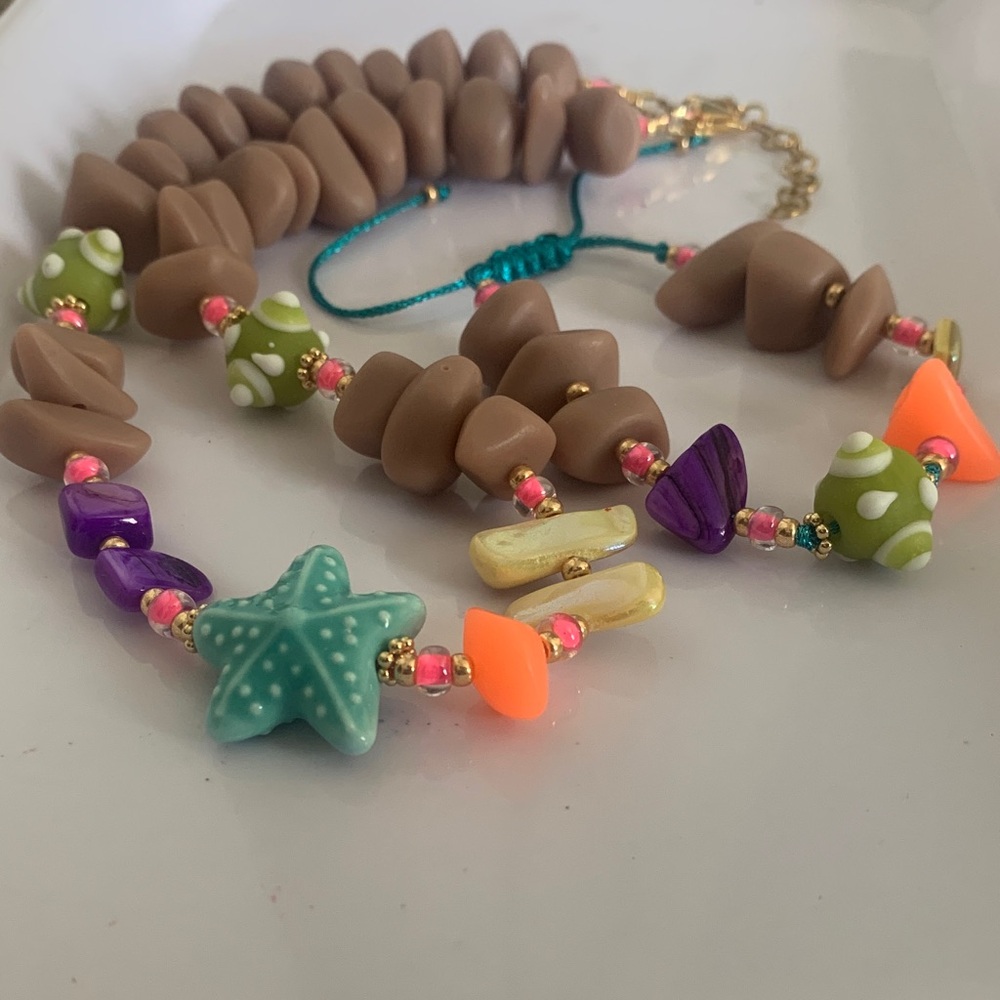 Beaded chunky Necklace